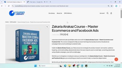 Zakaria Airakaz - Ecom Masterclass Till July & Evolve Calls Till June-2025