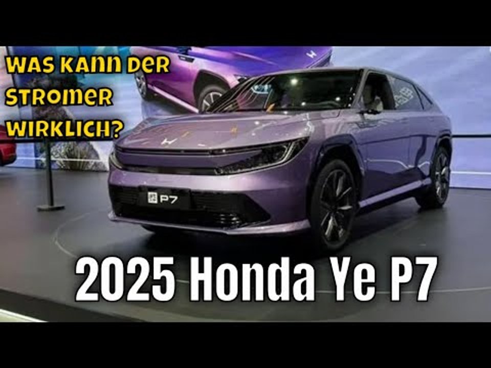 2025 Honda Ye P7: Eine Elektro-Crossover, das alles verändert?