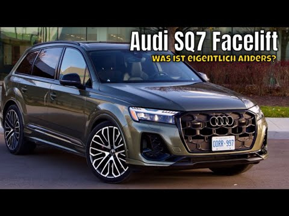 2024/2025 Audi SQ7: Facelift mit 507 PS und neuem Look | Infos zu Q7 & SQ7
