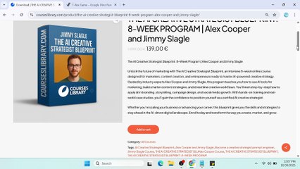 (GET) Jimmy & Alex - The AI Creative Strategist Blueprint: 8-Week Program