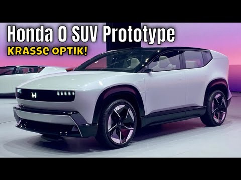 2026 Honda 0 SUV Prototype: Die Zukunft der Elektromobilität!