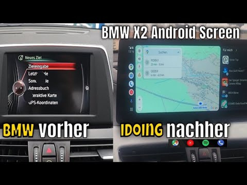 Bmw x1/x2/x3 (f39/f84/g01) etc. | android/multimedia nachrüsten (carplay/android auto etc.)