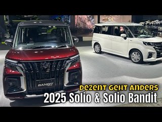 2025 Suzuki Solio & Bandit (Hybrid): Kompakte Minivans mit heftigem Look!