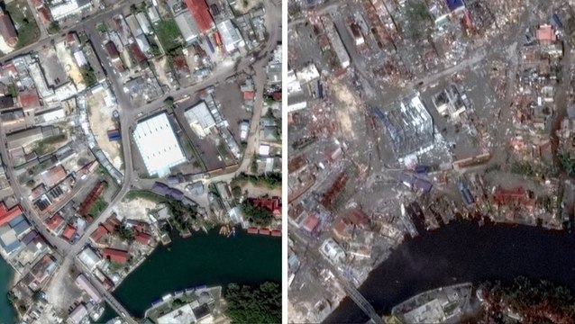 Satellite imagery shows Jamaica before and after Hurricane Melissa devastation