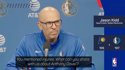 Mavericks 'didn't want to take any chances' over Davis injury