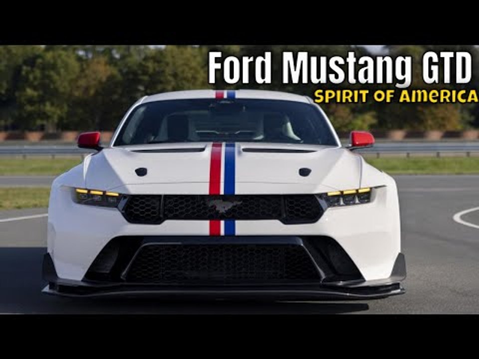 2025 ford mustang gtd spirit of america – seltener traumwagen mit 815 ps