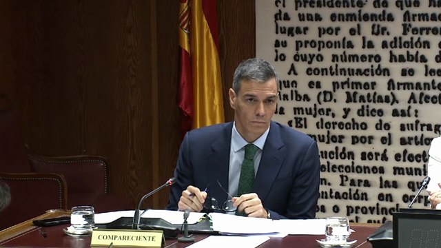 Sánchez denuncia es víctima del fango y defiende que un sumario no es una sentencia, ni una imputación, una condena