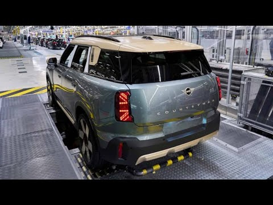 2024 Produktion des MINI Countryman Electric: Ein Blick ins BMW Werk Leipzig