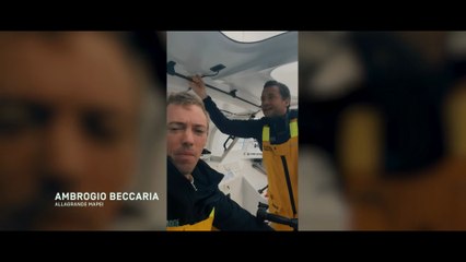 IMOCA Globe Series 2025 / Day 1 on the Transat Café l'OR tough first night for the IMOCA