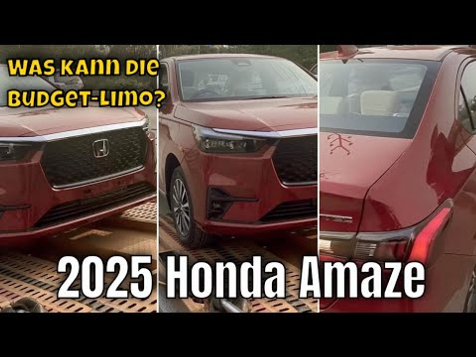 Honda Amaze 2024: Das neue Budget-Limousinen-Wunder? | die Fakten