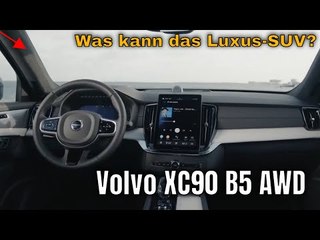 Volvo XC90 B5 AWD (2025): Luxus-SUV im neuen Look | die Fakten