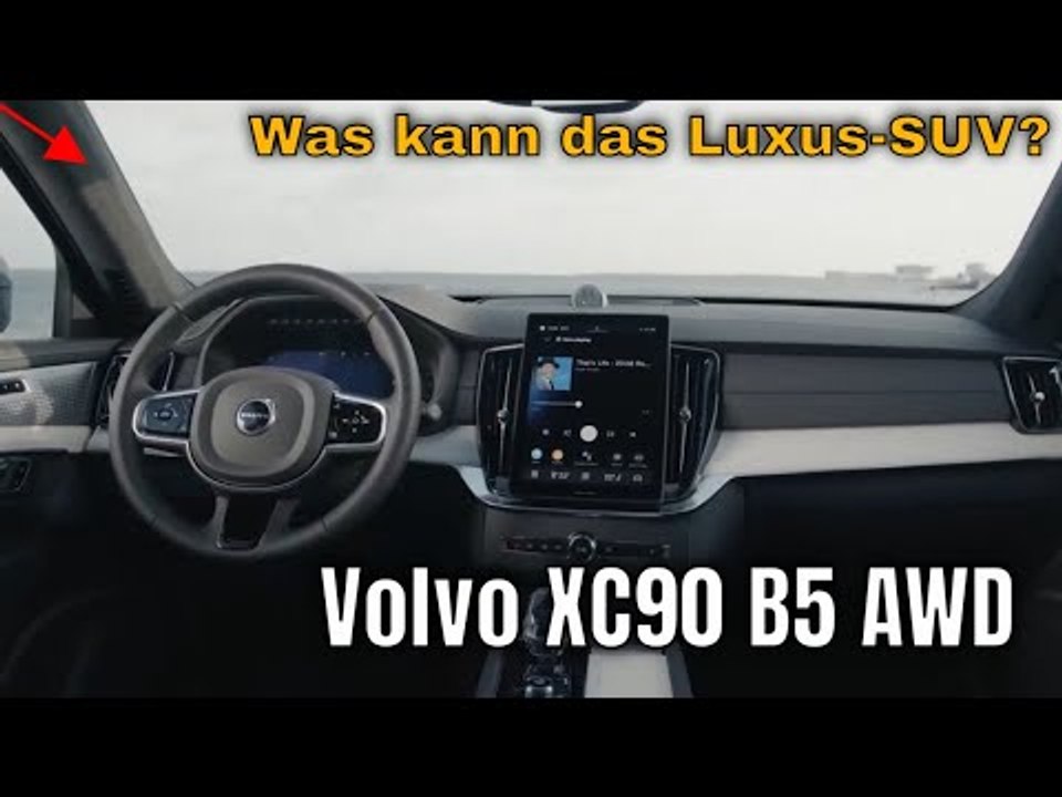 Volvo XC90 B5 AWD (2025): Luxus-SUV im neuen Look | die Fakten