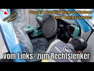 Vom Links- zum Rechtslenker: So wird der Toyota Tundra Pickup by Walkinshaw umgebaut