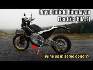 Royal Enfield Himalayan Electric (HIM-E): neues E-Motorrad für echte Abenteuer
