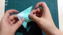 Mount Fuji Origami Easy Origami Tutorial: Understanding Sink Folds with a Simple Project