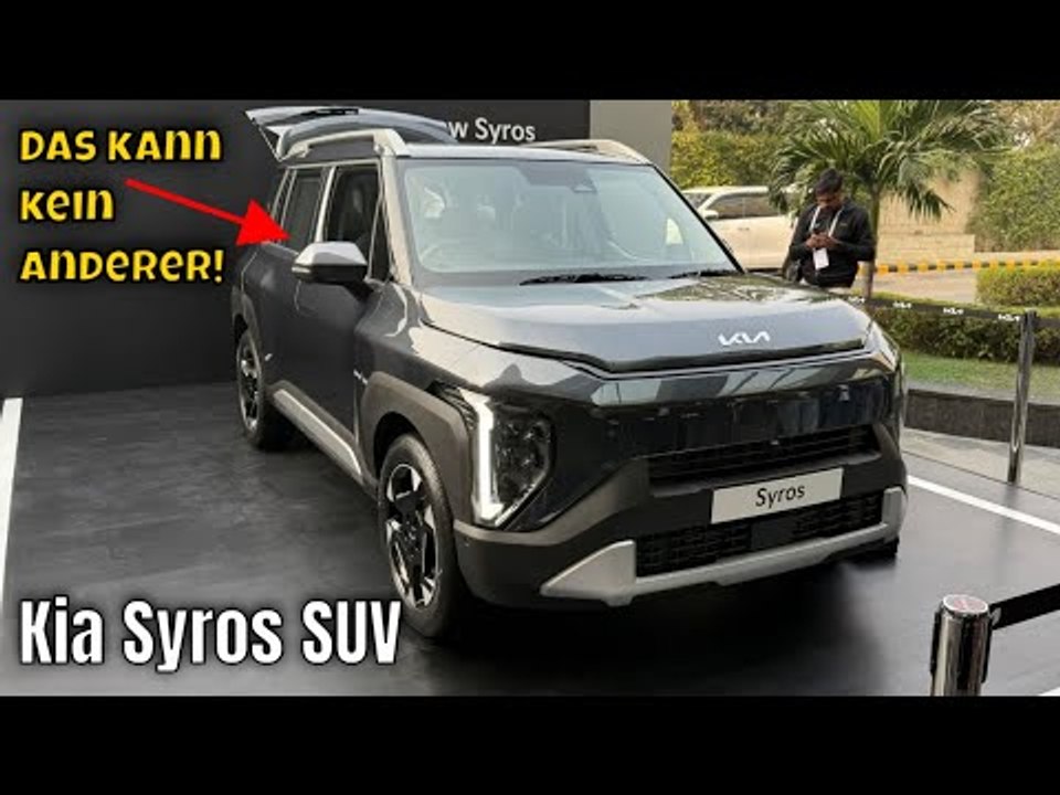 Weltpremiere 2025 Kia Syros – die Revolution im SUV-Segment? Alle Fakten!