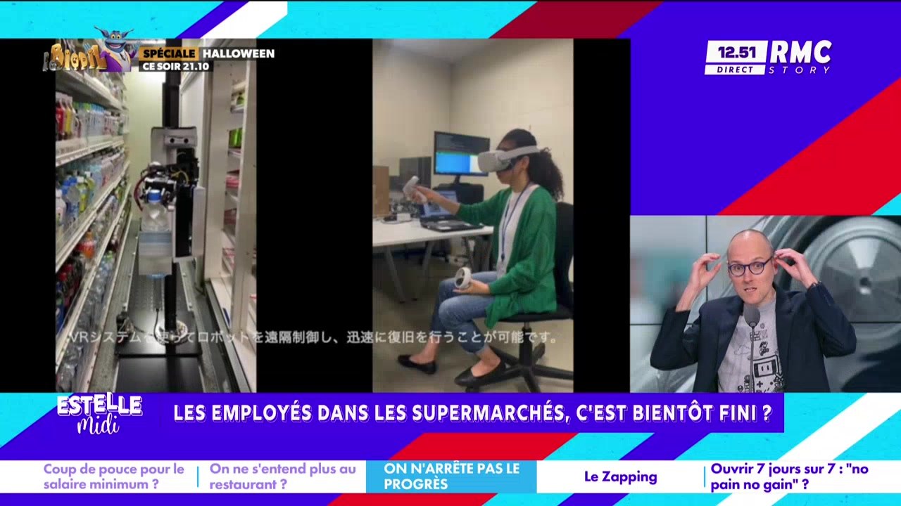 On n'arrête pas le progrès : Les employés dans les supermarchés, c'est bientôt fini ? - 30/10