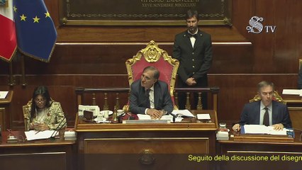 Scarpinato - Intervento in Senato (30.10.25)
