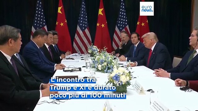 Trump annuncia un accordo con la Cina dopo il faccia a faccia con Xi Jinping in Corea del Sud