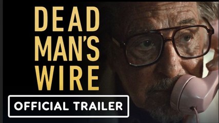 Dead Man's Wire | Official Teaser Trailer - Bill Skarsgård, Colman Domingo, Al Pacino