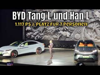 2026 BYD Tang L & Han L: Neue +1.000 PS E-Auto Highlights aus China