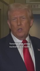 Trump ordena realizar pruebas nucleares
