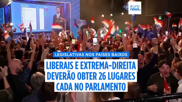 Países Baixos: partido de centro-esquerda D66 à frente nas eleições legislativas, segundo as sondagens