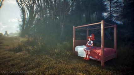 FRACTURED BLOOMS First Gameplay Demo _ New FARMING HORROR like Silent Hill