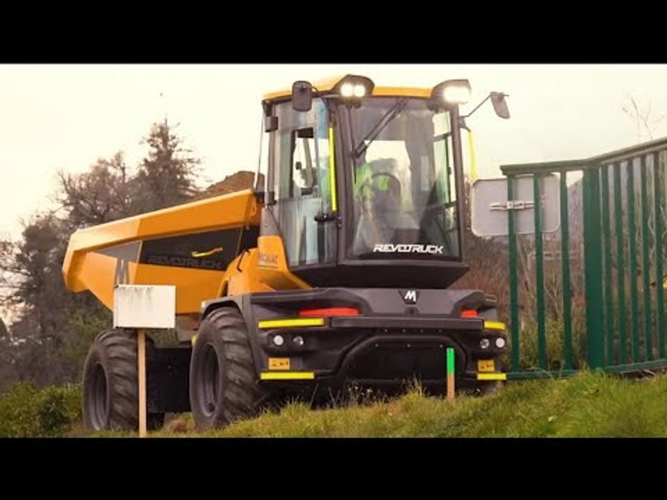 2024 mecalac revotruck – baustellenkipper mit drehbarer kabine | details