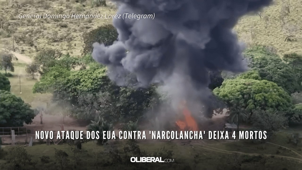 Novo ataque dos EUA contra 'narcolancha' deixa 4 mortos