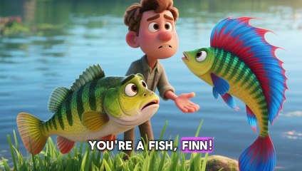 Mixy Daily Toons TV, cartoon stories☀️The Fish Who Wanted to Fly