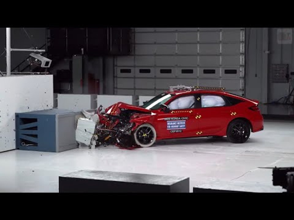 2025 Honda Civic im IIHS Crash Test: So sicher ist er wirklich!