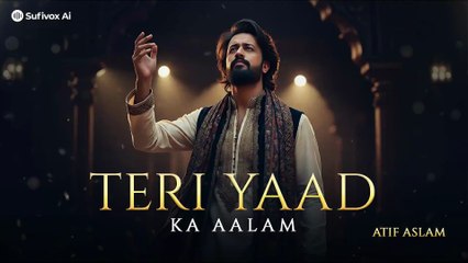 Teri Yaad Ka Aalam (تیری یاد کا عالم) | Atif Aslam Sufi Love Song | Sufivox Ai
