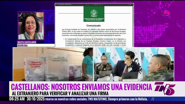 Julieta Castellanos: Hay afán de controlar órganos electorales y deslegitimar elecciones de noviembre