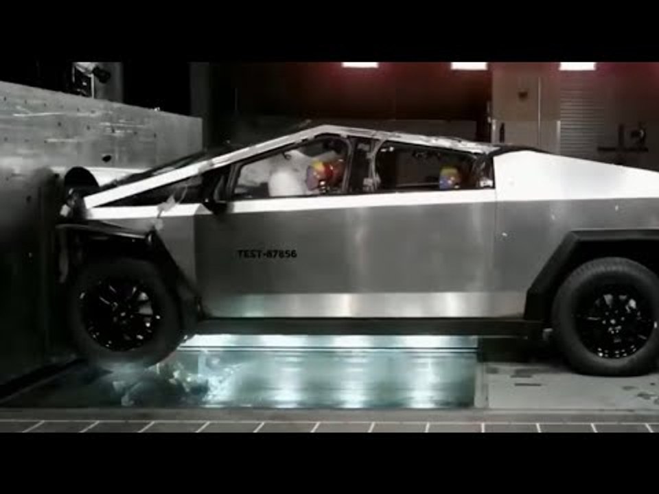 2024 tesla cybertruck crash-test: ist er wirklich sicher?