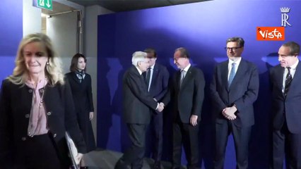 Mattarella al 150esimo anniversario del risparmio postale al Centro Congressi "La nuvola"