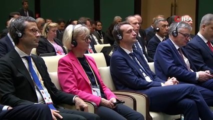 Cumhurbaşkanı Erdoğan: "Türkiye Almanya arasındaki ilişkiler olumlu seyrini sürdürüyor. Ticarette hedefimiz 60 milyon dolar"