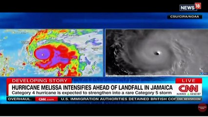 Jamaica Braces for Hurricane Melissa – Heavy Rain & Strong Winds Expected | LIVE #News