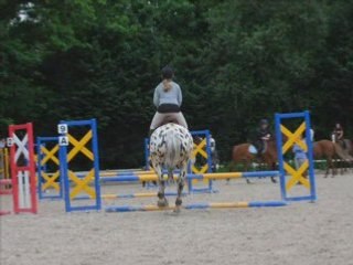 Vendredi, mon cours de saut