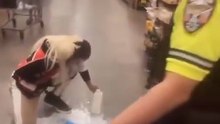 Woman Gets Pepper Sprayed By Security Guard After Trying To Steal $1200 Worth of Items.
