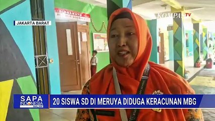 20 Siswa SDN Meruya Selatan 01 Keracunan Diduga Usai Santap MBG, 7 Dirujuk RSUD Kembangan