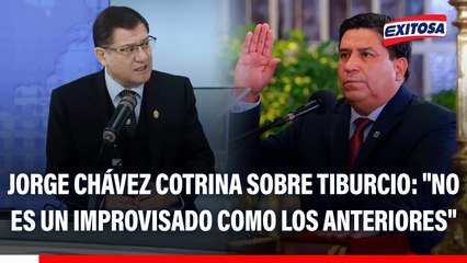 Jorge Chávez Cotrina sobre nuevo ministro del Interior: "No es un improvisado como los anteriores"