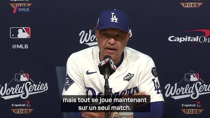 Dodgers - Roberts : "Nous avons encore de la ressource" avant le match face aux Blue Jays