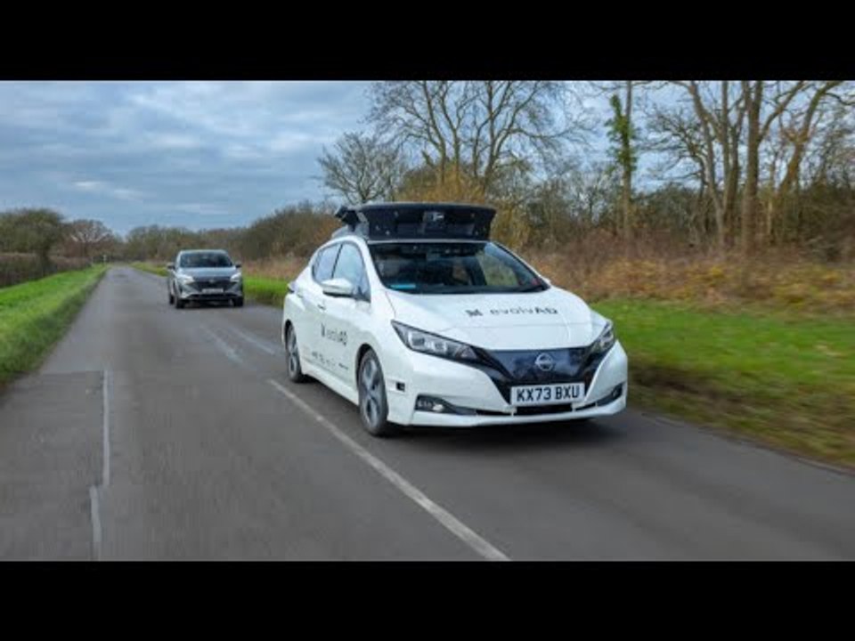 Nissan Leaf & das evolvAD-Projekt – Autonomes Fahren im Härtetest!
