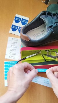 ZERO perte avec les stickers autocollants objets à votre nom/#marcabi