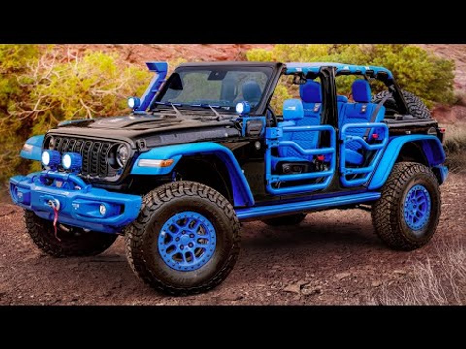 2025 Jeep Wrangler 4xe Blueprint – Extremes Offroad-Tuning mit Mopar-Parts | Details