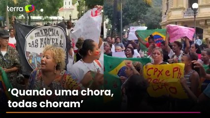 Mães fazem protesto por mortos em operação no RJ: ‘Quando uma chora, todas choram’