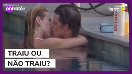 Polêmico beijo de Maria e Matheus em 'A Fazenda 17' divide opiniões no Sala de TV