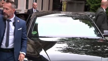 Pedro Sánchez abandona el Senado tras declarar en la comisión del caso Koldo