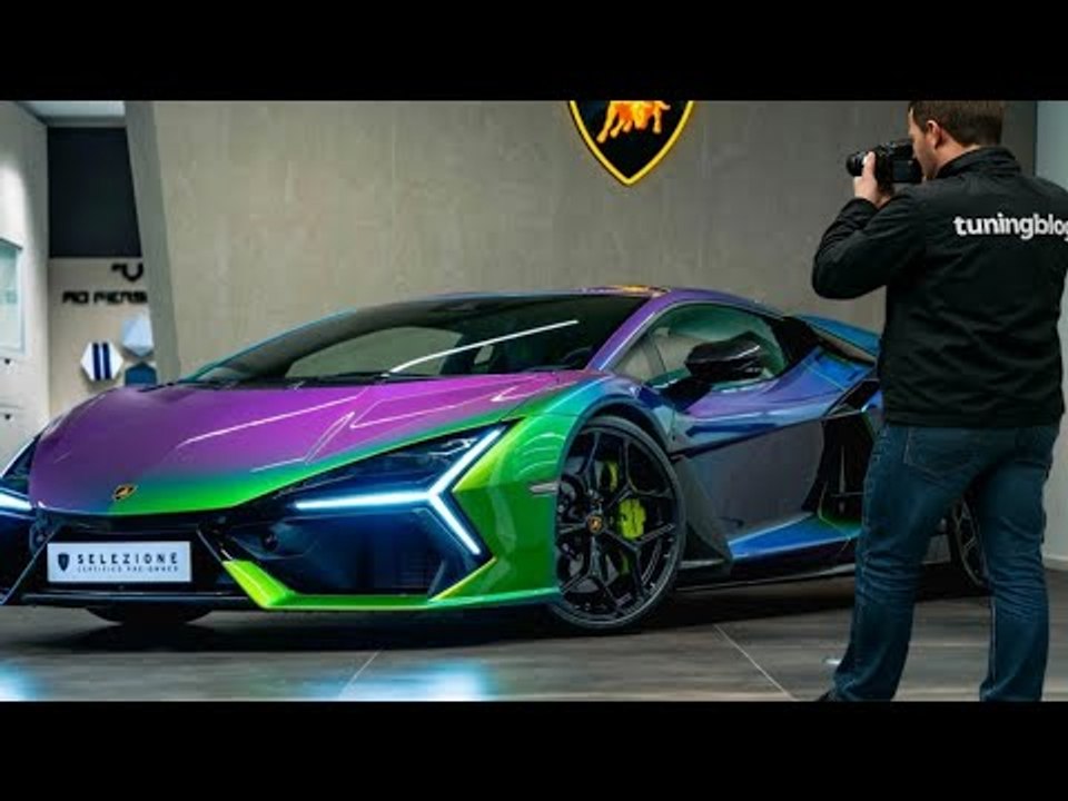 2025 Lamborghini Revuelto mit irrem FlipFlop-Lack – 1.015 PS & 860.000 €